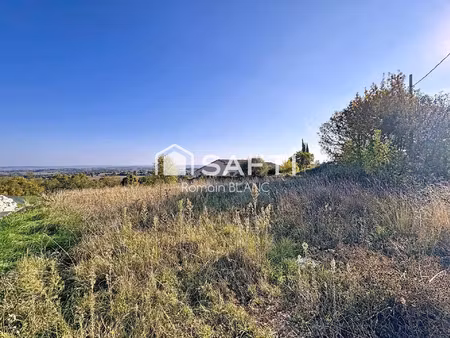 vente terrain 1329 m² caraman (31460)