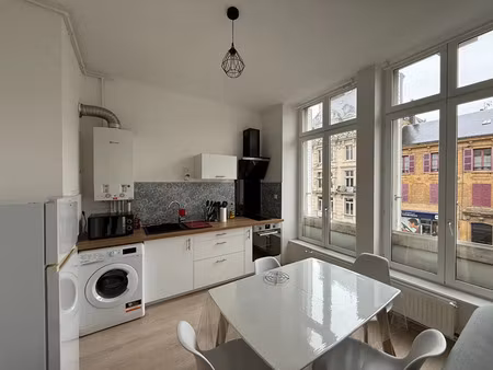 location appartement 1 pièces 34m2 charleville-mézières 08000 - 485 € - surface privée
