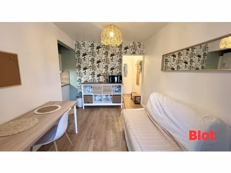 a louer - studio meublé - rennes - cité d'aleth - 17.69m²