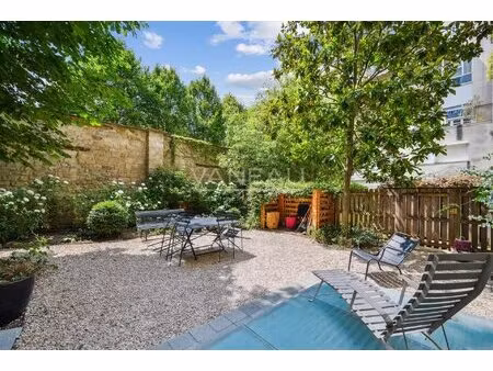 paris xve avenue de suffren - magnifique appartement de réception avec jardin