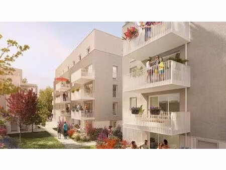 appartement t2 de 54 m² avec terrasse et résidence neuve à vénissieux