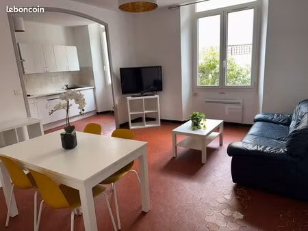 appartement meublé t4 au cœur de lambesc - 2 chambres