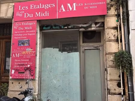 local commercial 58 m² marseille