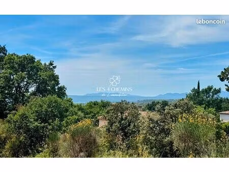 terrain 1740 m² puyloubier