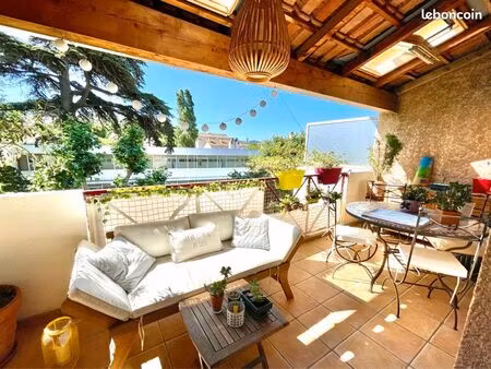 bel appartement t4 avec grande terrasse sud est