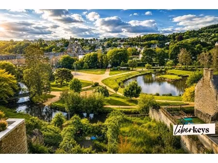 l'esprit d'une maison de ville avec terrasse  jardin et vue exceptionnelle - 4 pièces -...