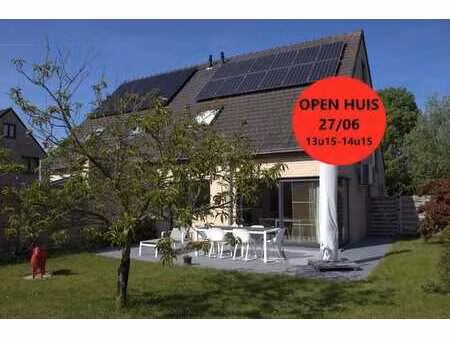 open huis zaterdag 27/06 van 13.15u tot 14.15u. super moo...