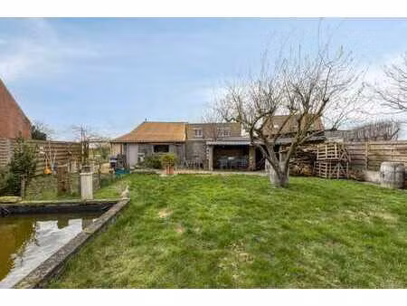 maison semi-ouverte avec grand jardin à ruddervoorde