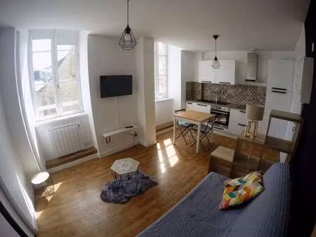 location appartement t1 meublé à dinan (22100) : à louer t1 meublé / 21m² dinan