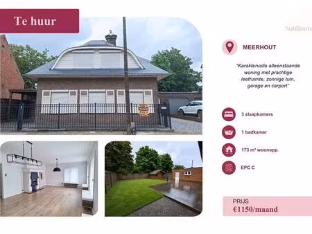 maison à louer à meerhout € 1.150 (lp16v) - sublimmo | zimmo