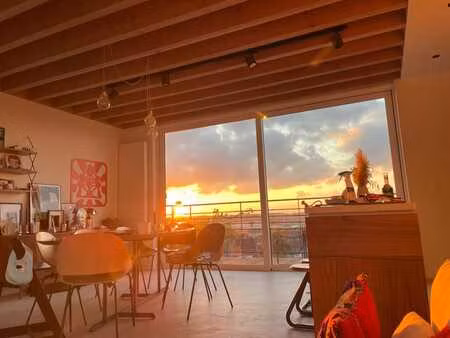 duplex avec vue imprenable sur bruxelles