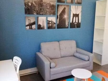 location appartement t1 meublé à amiens (80000) : à louer t1 meublé / 17m² amiens