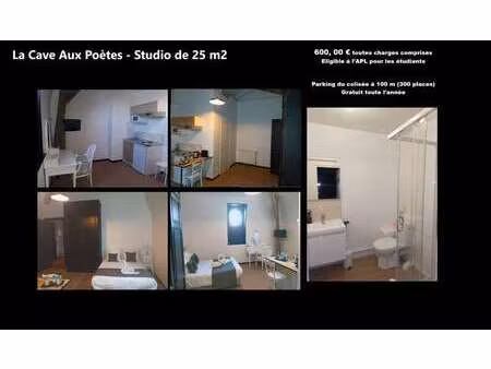 location appartement t1 meublé à roubaix (59100) : à louer t1 meublé / 25m² roubaix