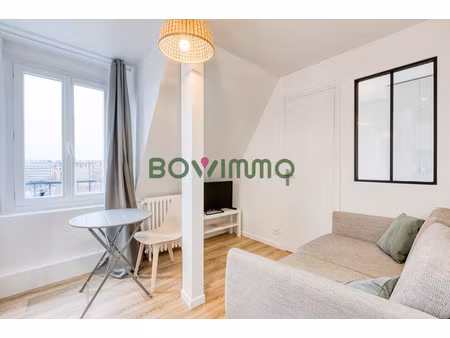2 pièces en meublé - rue bagnolet - paris 20