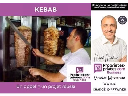 lille - restaurant rapide kebab 65 m2