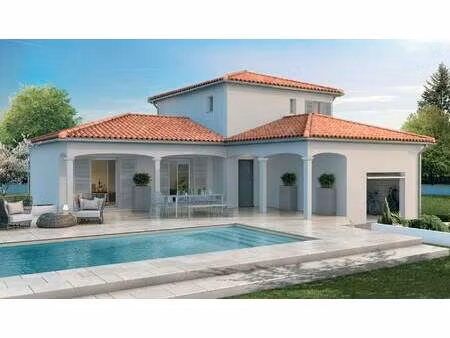 terrain avec maison neuve à vendre