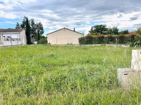 terrain constructible à vendre
