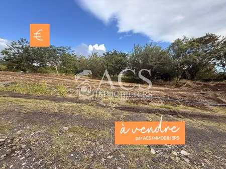 terrain constructible à vendre
