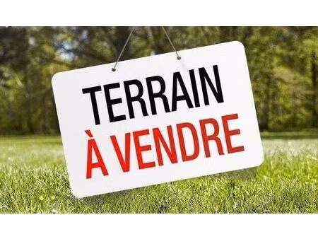 terrain constructible à vendre