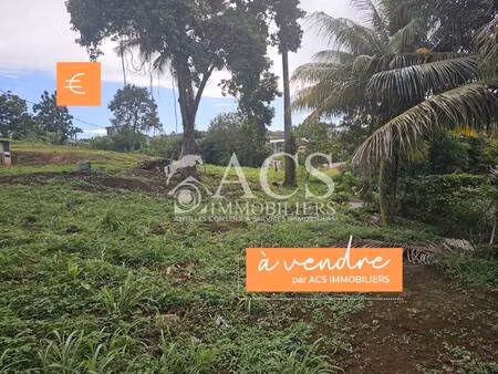 terrain constructible à vendre