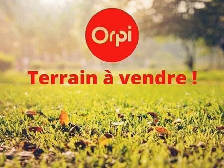 terrain constructible à vendre
