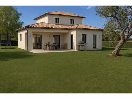 terrain avec maison neuve à vendre