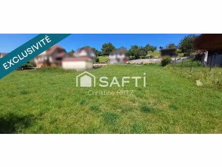 terrain constructible viabilisé à vendre