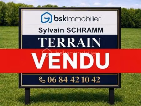 terrain constructible à vendre