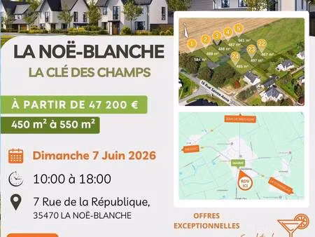 terrain constructible à vendre