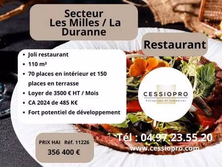 restaurant à vendre