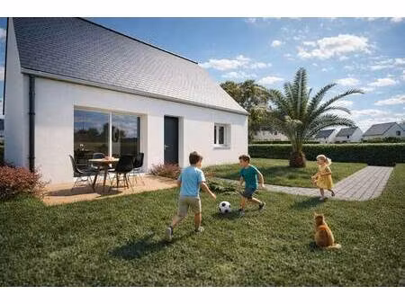 terrain avec maison neuve à vendre