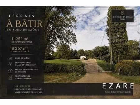 terrain constructible à vendre