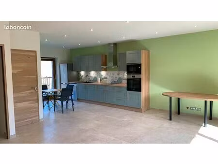 beau meublé neuf de 70 m2 à pinet d’uriage
