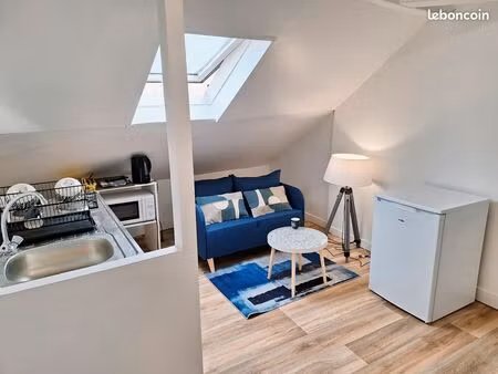 location studio meublé cosy en hyper centre