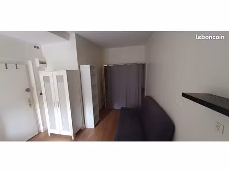 studio meublé de 18m² - métro - idéal pour étudiants