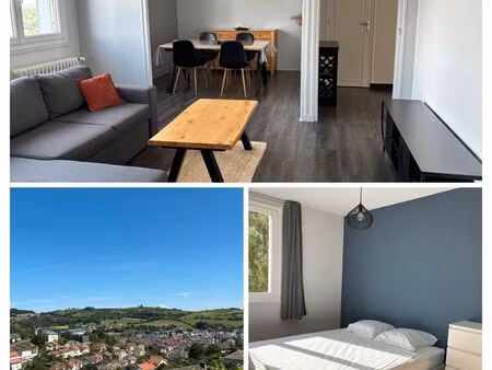 appartement t3 meublé 72 m²