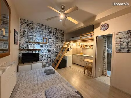 studio 1 pièce 19 m²