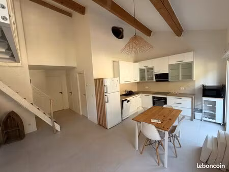 à louer – superbe 3 pièces avec mezzanine à nice ouest / fabron