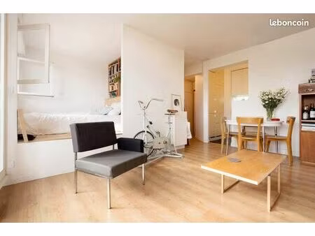 appartement - 31m² - paris 19e -