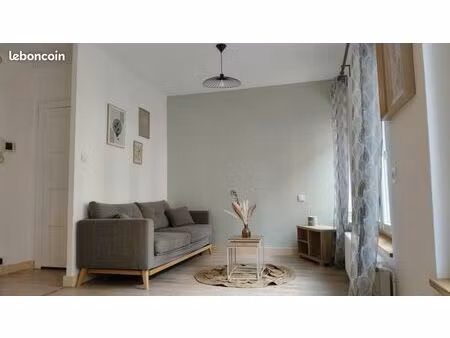 appartement t2 - st etienne rue vaucanson - meublé - disponible de suite
