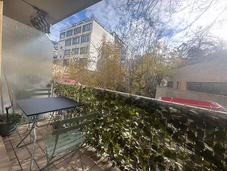appartement meublée - paris 12 -1 pièce - 31.45 m2