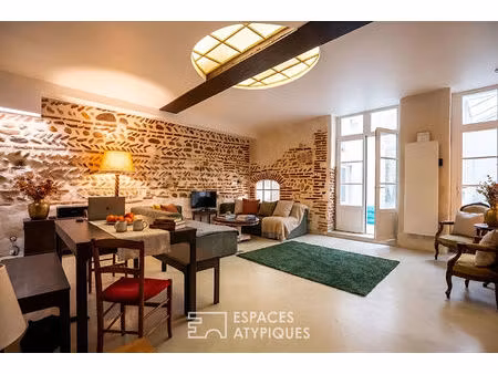 appartement de charme articulé autour d'un patio au coeur de perpignan