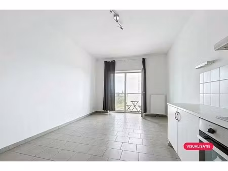 instapklare studio met terras te koop in de parktoren antwerpen