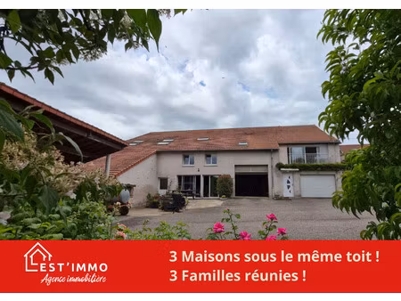 3 maisons sous le meme toit
