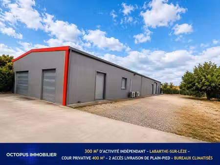 location local d’activités labarthe-sur-lèze 31860 300m²