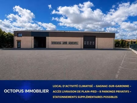 location local d’activités gagnac sur garonne 31150 230m²