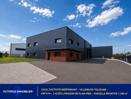 location local d’activités villeneuve tolosane 31270 730m²