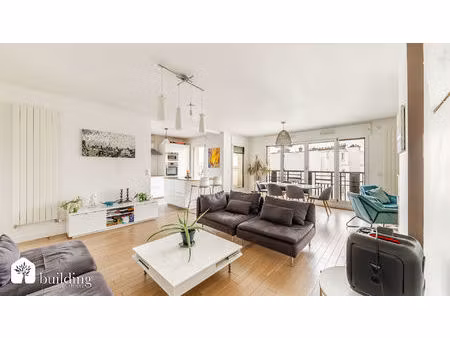 levallois-perret - collange - appartement 127 74m² + balcon/terrasse