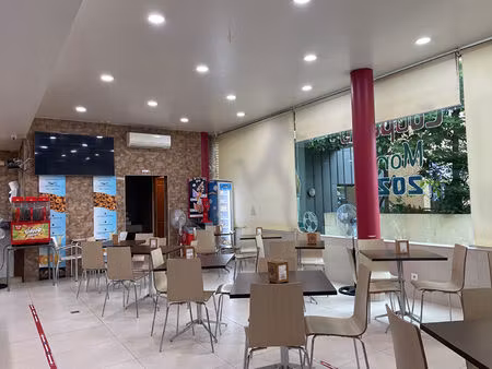 fonds de commerce de boulangerie avec restauration sur place.