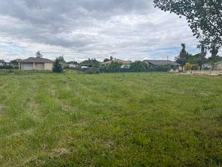 vente terrain 1559 m² plaisance (32160)